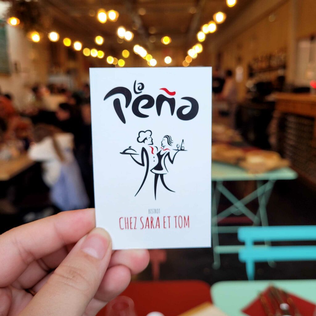 Logo du restaurant La Peña.